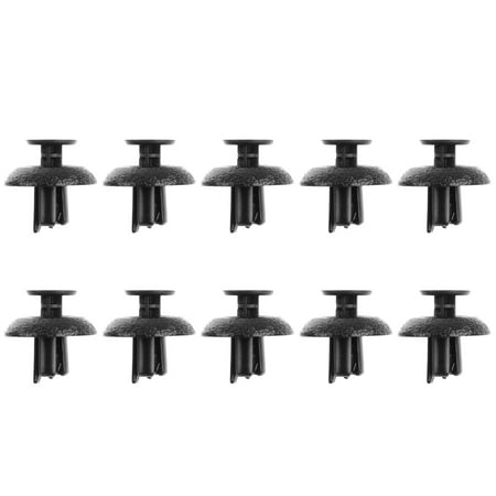 

TINYSOME 10pcs 7mm Hole Car Plastic Rivets Fastener for Fen-- Bumper Clips for