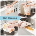 thumbnail image 2 of Halloween Theme 6 Pack Kitchen Cleaning Cloths 11'' x 11'', Super Absorbent, Soft Double Layer Plush for Dish and Surface Cleaning, 2 of 9