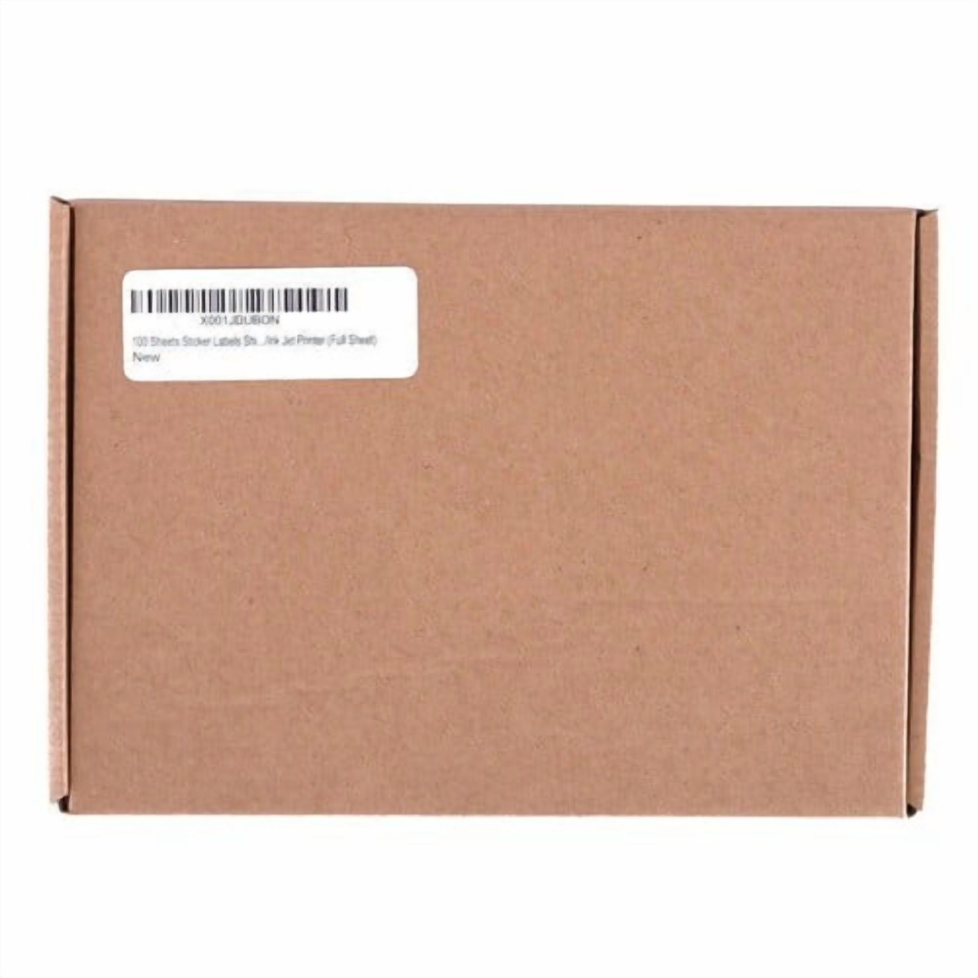 SJPACK 20 Rolls 1" x 2 5/8" Direct Thermal FBA SKU Blank Labels Barcode DIY Logo Sticker for Rollo & Zebra Printer (2000/roll)