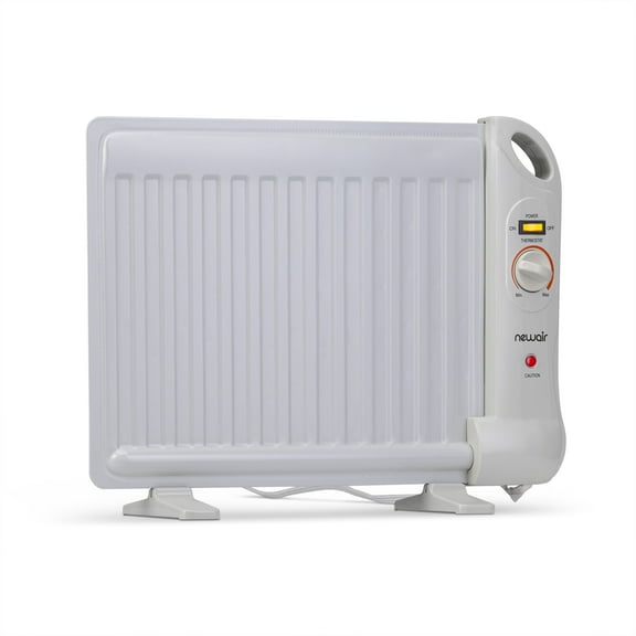 Newair Portable Heater 400W, Silent Under Desk Heater,  Slim Fit Design for Office, Home, Bedroom