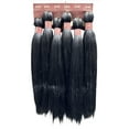 thumbnail image 3 of 6X Pre-Stretched Professional Braiding Hair 100% Kanekalon Hot Water Setting Itch Free Ultra Yaki Ombre Tangle-free Mega Pack Synthetic Hair Extensions for Braids and Crochet, 3 of 7
