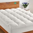 thumbnail image 2 of Protector de colchón SLEEP ZONE SLEEP ZONE Queen White, 2 of 8