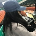 thumbnail image 2 of CoCopeanut New Washed Cotton Pure Color Light Board Women Men Baseball Cap Multi-Color Optional Bone Cap Stitching Dad Hat Sun Hat Travel, 2 of 6