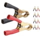 thumbnail image 5 of Clips de cable de batería, clips de cocodrilo de clip aislados de servicio pesado, 10 piezas 50 un auto terrentaciónón eléctrica de automóvil acesorio de automóviles para, 5 of 7