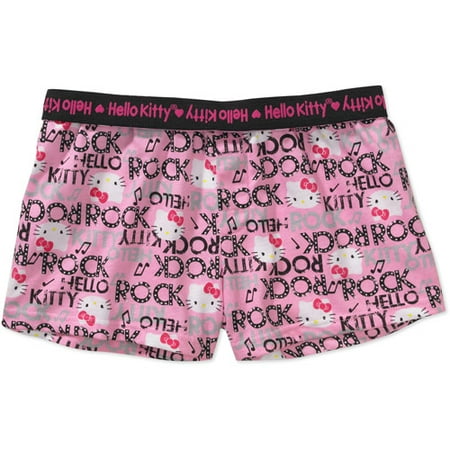 Hello Kitty - Juniors Knit Boxer Shorts