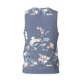 thumbnail image 2 of Rocae Watercolor Flowers Butterfly for Men's Basketball Jersey Lightweight and Breathable Athletic Tank Top,Quick-Drying Sports Jersey 4X-Large, 2 of 9