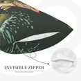 thumbnail image 3 of Naloa Largemouth Bass jumps out of water Pillowcase, Cool Pillowcase, Lightweight, Breathable, Skin Friendly Pillowcase, Hidden Zipper (No pillow core)-14"x20", 3 of 6