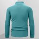 thumbnail image 5 of pstuiky camisa de manga larga para hombre, Blusa informal y moderna de manga larga con cremallera para hombre top de hombre xl, 5 of 8