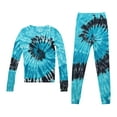 thumbnail image 1 of Prince of Sleep Cotton Pajamas Sets for Boys 34503-10610-10-12 (Tie Dye Blue Swirl, Boys 10-12), 1 of 3