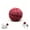 Red, variant on Knitted Footbag, 2In Sand Filled Kick Sack for Beach Outdoor Foot Training