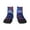 2 Black-2, variant on Rateoe Starry Sky Turtle Pattern Quarter Crew Socks,Toe Seamed Ankle Socks,Cotton Cushioned Breathable Athletic Crew Sports Socks