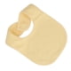 thumbnail image 5 of Babero de algodón para bebé con cierre a presión, doble capa, toalla para saliva recién nacido, paño para regatear, Color puro, amarillo, 5 of 14