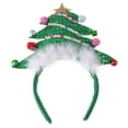 thumbnail image 1 of Árbol de Navidad creativo con diadema de campana, accesorios para el cabello bonitos decorativos para niños, para fiestas, festivales, niños, 1 of 7