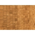 thumbnail image 1 of Ahgly Company Machine Washable Indoor Rectangle Transitional Dark Orange Area Rugs, 8' x 10', 1 of 7