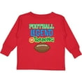 thumbnail image 3 of Inktastic Football Legend in Training Boys Long Sleeve Toddler T-Shirt, 3 of 5