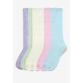 thumbnail image 2 of Comfort Choice Women's Plus Size 6-Pack Rib Knit Socks, 2 of 5