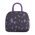 thumbnail image 2 of Womens Halloween Purple Spooky Icons Lunch Box for Work,Insulated Lunch Bag for Women,Loncheras Para Mujer,Leakproof Adult Lunch Bag for Work,Beach,Travel,Picnic,Camping, 2 of 7