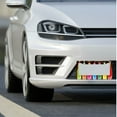 thumbnail image 5 of 1 Pcs Colorful Soda Bottles License Plate Frame,License Plate Cover for Car Decorative Parts,Aluminum License Plate Bracket Holder Rust-Proof for US Standard Car, 5 of 8