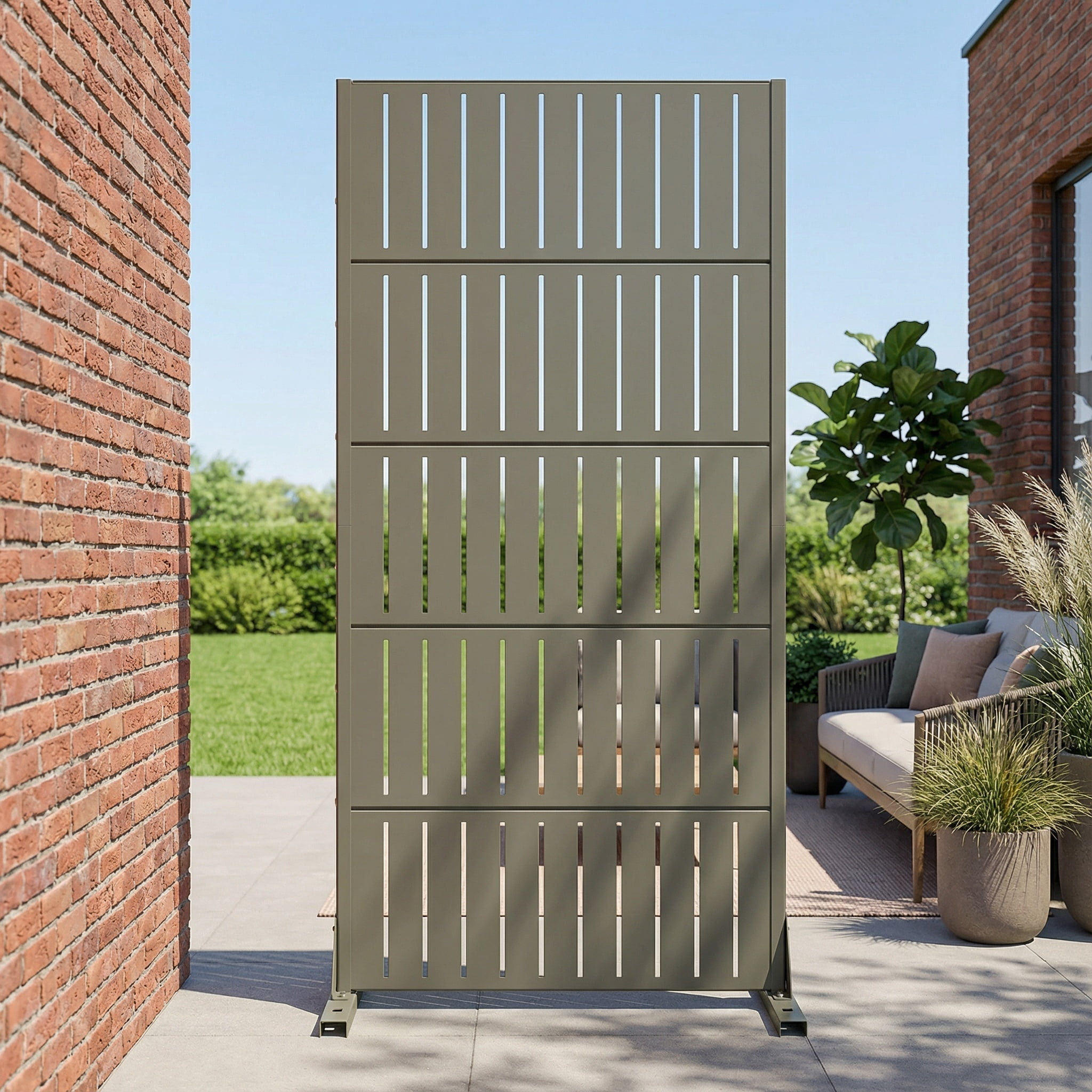 Privacy Metal Screen Fence Panel