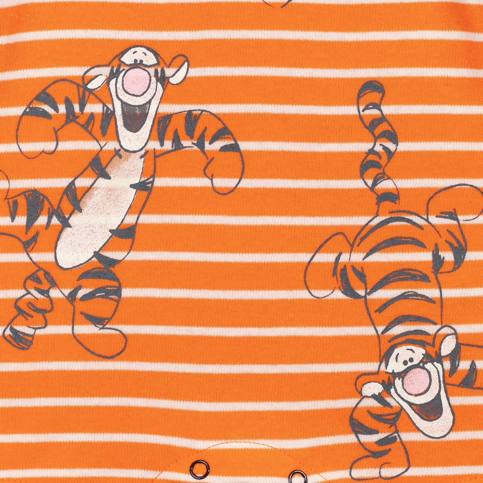 Disney Winnie the Pooh Baby Boys' One Piece Romper Set Pooh Yellow Orange