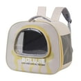 thumbnail image 3 of Bunblic Cat Sac à Dos Bandoulière Réglable Unique Sac de Voyage Chat Sac de Chien Jaune, 3 of 8