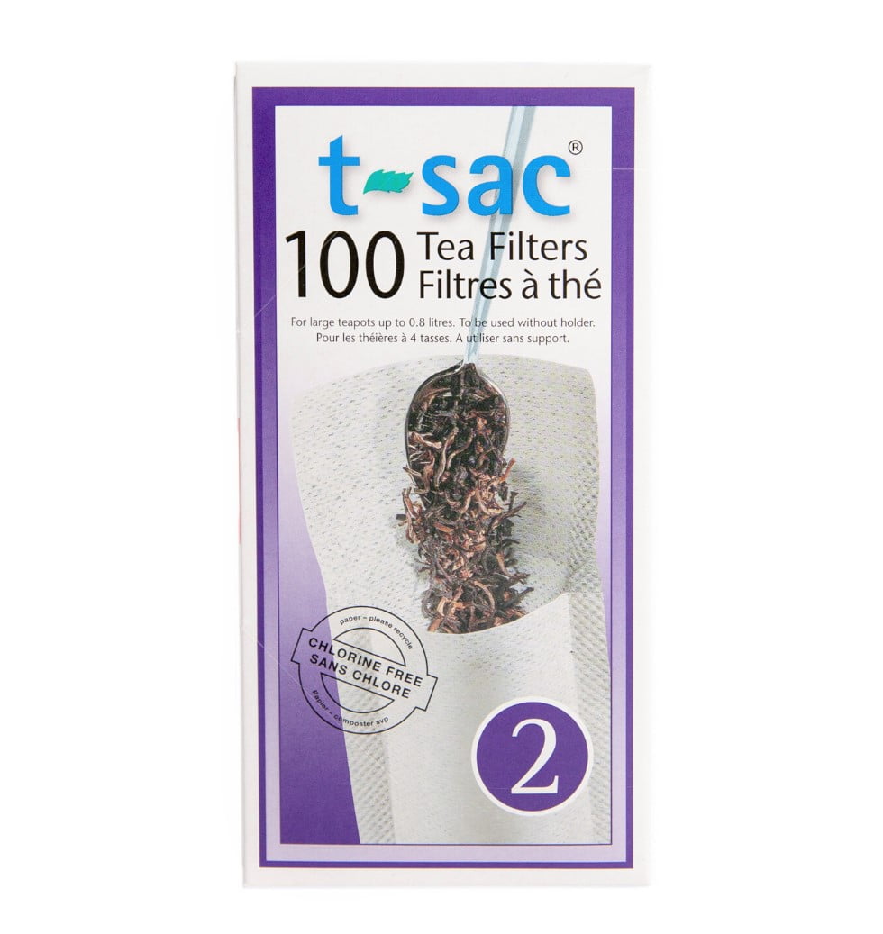 T Sac 2 Tea Filter Bags 100 Ct Walmart Com Walmart Com