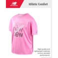 thumbnail image 3 of Set de leggings New Balance para niñas de 7 a 16 años, manga corta, rosa, 3 of 7