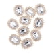thumbnail image 5 of 10 Uds de Adornos de imitación Macarena para Joyería de boda, plata, 5 of 8