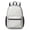 White and Gold Marble Pattern, variant on White and Copper Marble Pattern 17" Waterproof Oxford School Backpacks for Teens, S-Shape Padded Straps, for School, Travel, Hiking, Camping