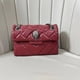 thumbnail image 3 of Bolso con cabeza de águila Kurt Geiger Bolso de piel de oveja con cadena de bronce Bolso con diamantes Bolso bandolera pequeño estilo fragancia, 3 of 5