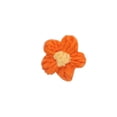 thumbnail image 1 of Jumpingount Broches tejidos a mano flores accesorios de autoensamblaje accesorios Material de adorno de ropa adornos de hilo de joyería Accesorios de disfraces Naranja Broche Jumpingount AP014467-01, 1 of 6