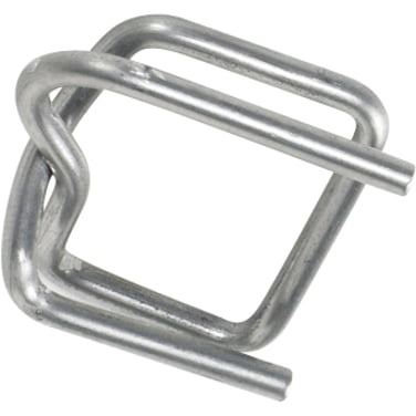 Partners Brand Wire Poly StrappingBuckles,1/2ft.,PK1000 PS12BUCK