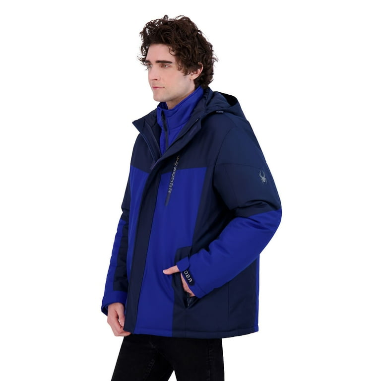 Men's Spyder Snow System Jacket Color: True Navy Size: M - Walmart.com