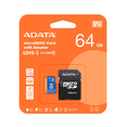 thumbnail image 1 of Tarjeta de Memoria Adata Premier con Adaptador SD 64GB, 1 of 2