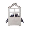 thumbnail image 3 of ACME Tree House II Twin Bed without Trundle in Weathered White & Washed Gray, 3 of 3