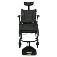 thumbnail image 4 of ChicHomey Foldable Adult Reclining Wheelchair,Adjustable Backrest 90°-175°,with Headrest ,286.6 lbs Capacity,for the elderly,and other groups with limited mobility., 4 of 16