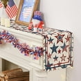 thumbnail image 4 of 4th of July Table Runner, 4th of July Decorations for Home Stars Memorial Day Decor Blue Red Patriotic Decor for Home Independence Day Indoor Ourdoor Party Table Decorations (13'''' x 90''''), 4 of 6
