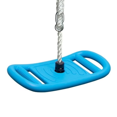 Celawork 3-in-1 Kids Rope Swing with Monkey Bars - Outdoor Playground Swing Set for Backyard, Blue