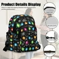thumbnail image 6 of Binienty Cute Crossbody Bag for Women Christmas Lights Small Shoulder Sling Purse RFID Anti Theft Zipper Pouch with Adjustable Strap Lightweight Trendy Handbag for Travel Sport, 6 of 8