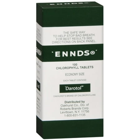 - Ennds Chlorophyll Tablets 100 Tablets