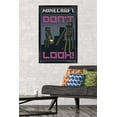thumbnail image 2 of Minecraft - Don't Look Wall Poster, 22.375" x 34", Framed, 2 of 3