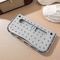 thumbnail image 2 of 2pcs Wall Mounted Slippers Rack Foldable Shoe Organizer Self Adhesive Space Saving Shoe Storage Shelf for Bathroom Entryway, 2 of 4