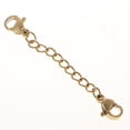 thumbnail image 4 of 5 piezas 5 tama?os de acero inoxidable extensor de cadena con cierre de langosta dorado Sunnimix extensor de cadena con cierre, 4 of 7