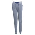 thumbnail image 3 of Bowanadacles Men Drawstring Jogger Pants Closed-Bottom Sweatpants with Zipper Pockets, 3 of 6