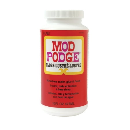 Mod Podge Fast Dry Tissue Glue and Glaze, 1 Pint Jar, Gloss