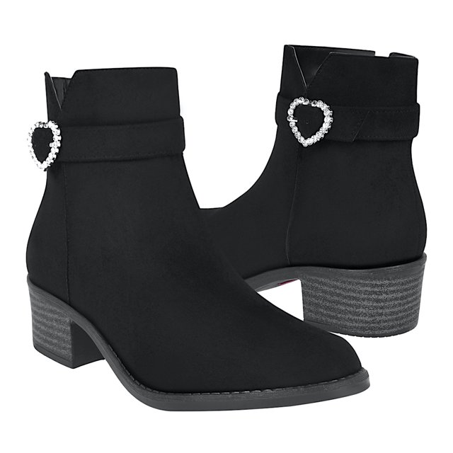 BOTINES DAMA TROPICANA 380018 SUEDE NEGRO