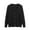 Black, variant on jjayotai Womens Sweater Clearance Women's Spring And Fall Classic Sweater Cardigan Solid V-neck Long Sleeve Plus Oversize Casual Button Down Open Front Cardigan Knitted Outer Tops