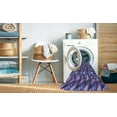 thumbnail image 2 of Ahgly Company Machine Washable Indoor Rectangle Transitional Purple Area Rugs, 2' x 4', 2 of 7