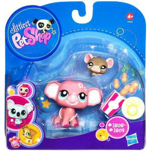 Littlest Pet Shop 2010 Assortment B Series 5 Mouse & Elephant Figure 2