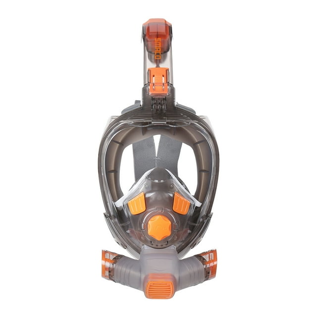 Couvre-visage Complet pour Tuba avec Tube de Tuba Pliable Sec Anti-Buée Anti-Fuite avec Sac de Rangement pour Support de Caméra